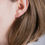 Thumbnail: Conch sea shell single earring 