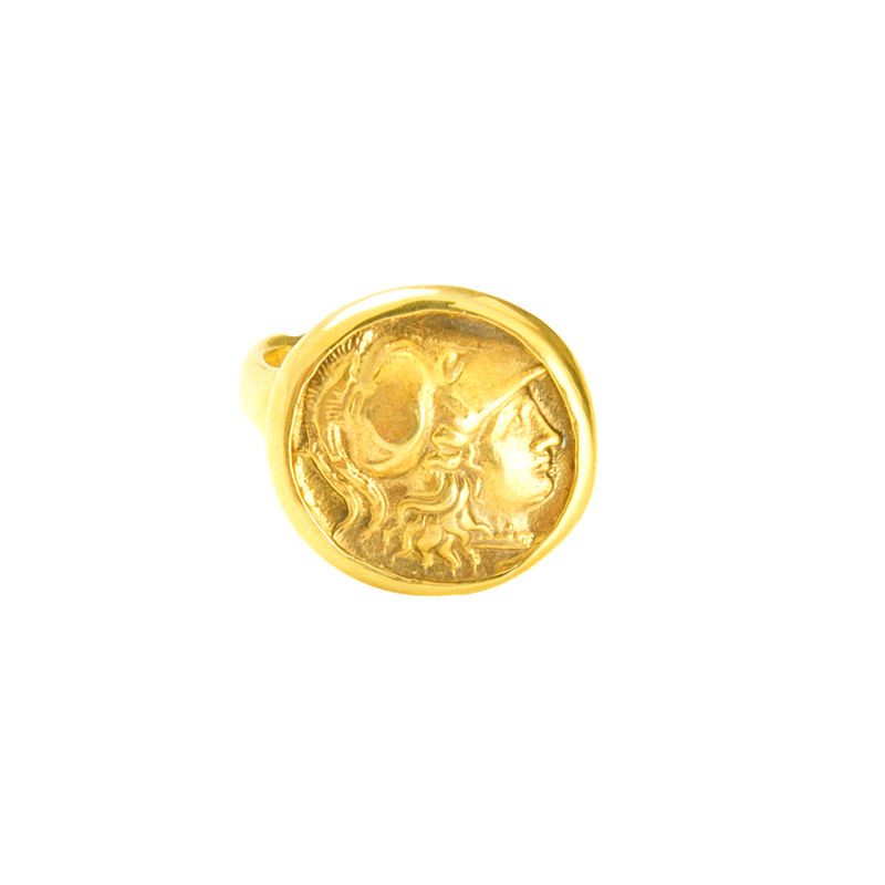 Thumbnail: "Athena" Gold Ring