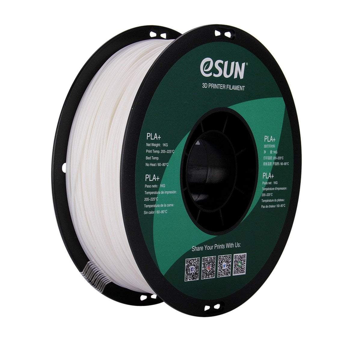 eSUN PLA+ 3D Printing Filament 1.75mm 1kg