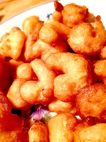 Beignets de crevettes sans gluten
