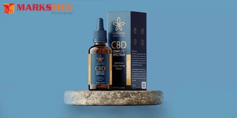 Custom CBD tincture boxes