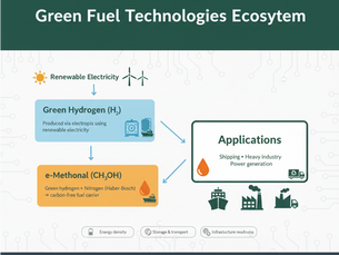 Green Fuel Technologies: How e-Ammonia & e-Methanol Are Powering the Next Clean-Fuel Revolution