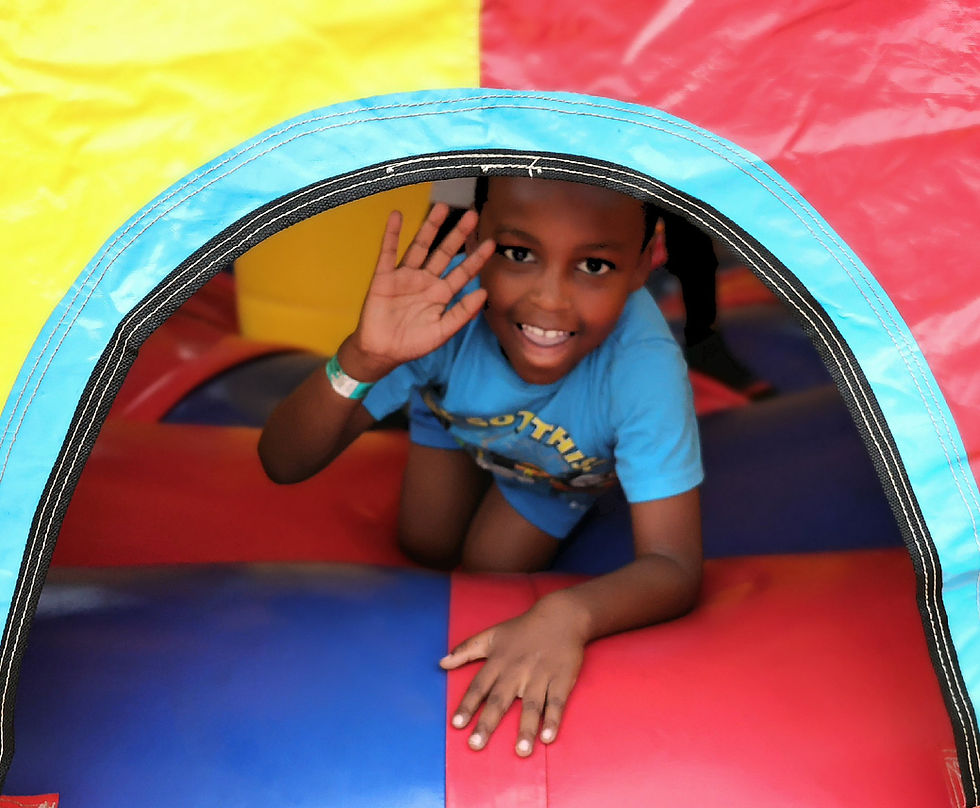 Bounce House at Fest in the First 2025
