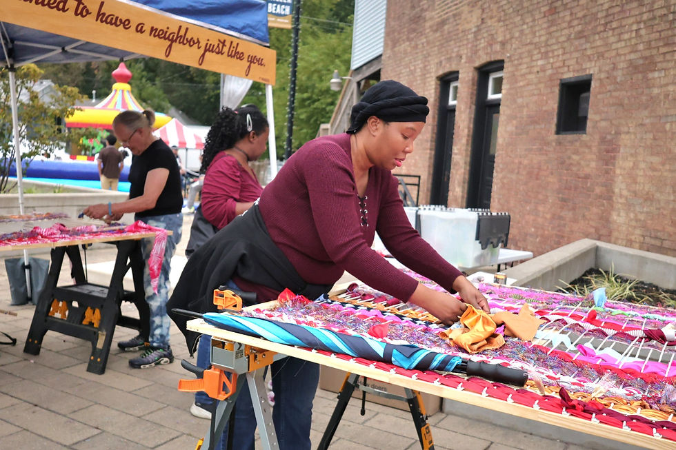 Community Art Project at Fest in the First 2025