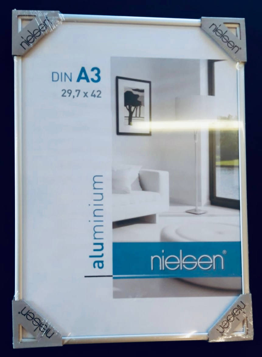 Black Friday Offer. A3 ready made aluminum frame. Discount price. Sales. Picture framing