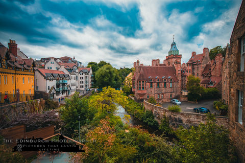 Dean Village Edinburgh Scotland
