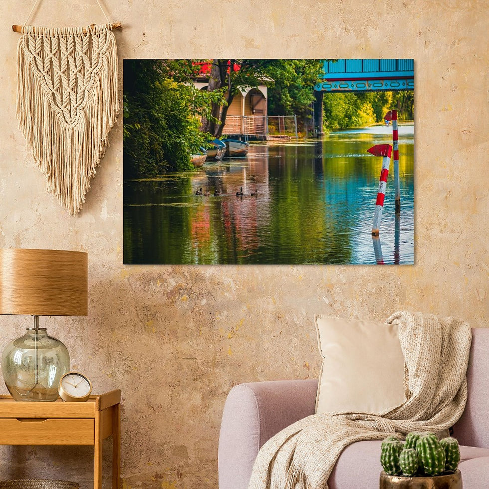 Thumbnail: Union Canal - Boat House  - Premium Matte Print