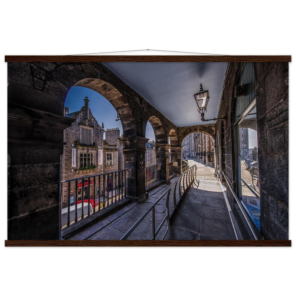 Thumbnail: Upper Victoria Street  - Matt Print with Hanger