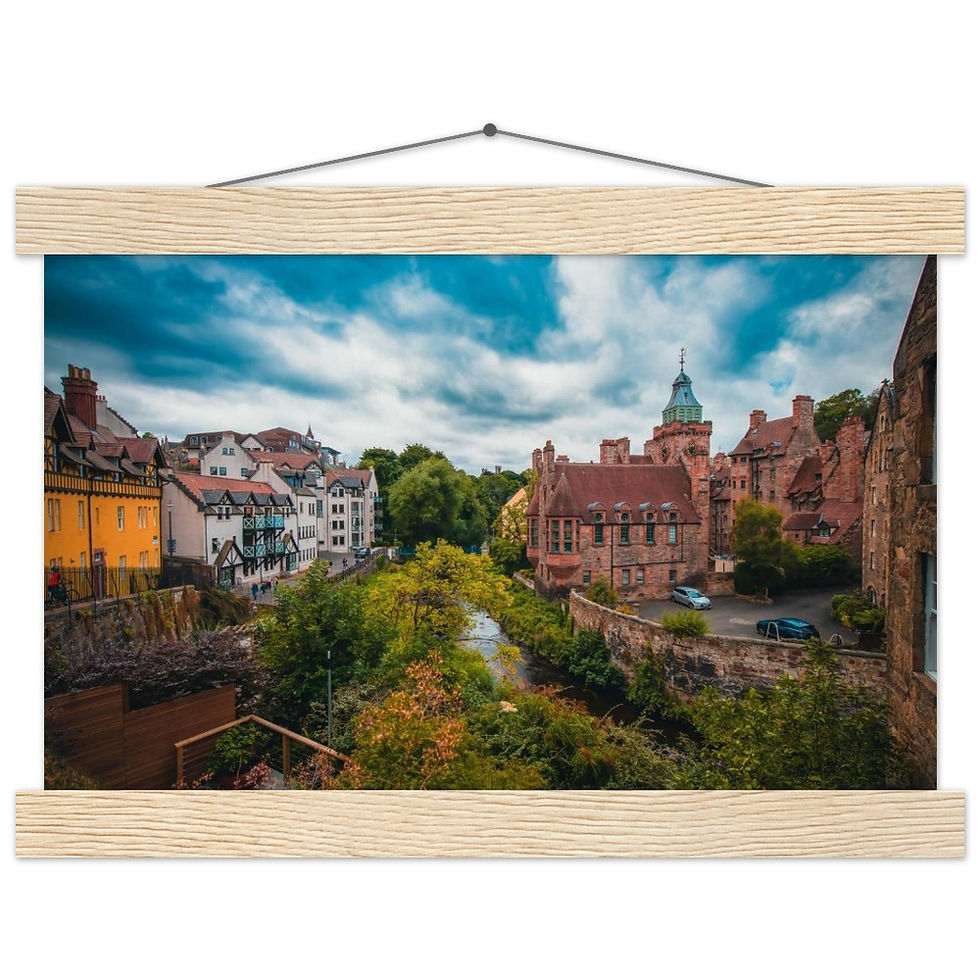 Thumbnail: Dean Village  - Premium Matte Print with Hanger