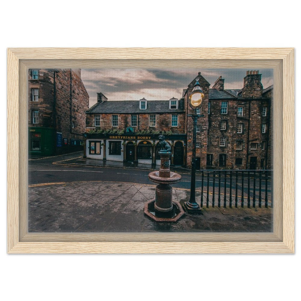 Greyfriars Bobby - Framed Canvas