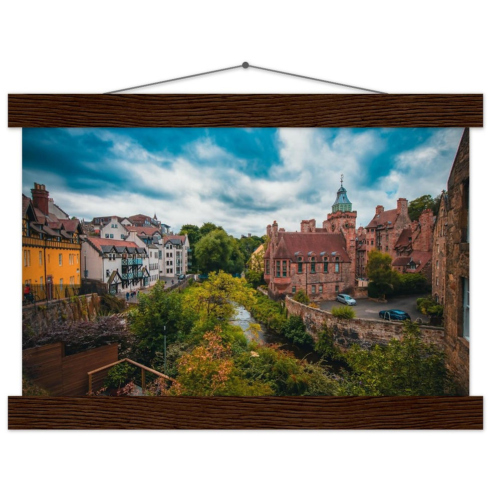 Thumbnail: Dean Village  - Premium Matte Print with Hanger