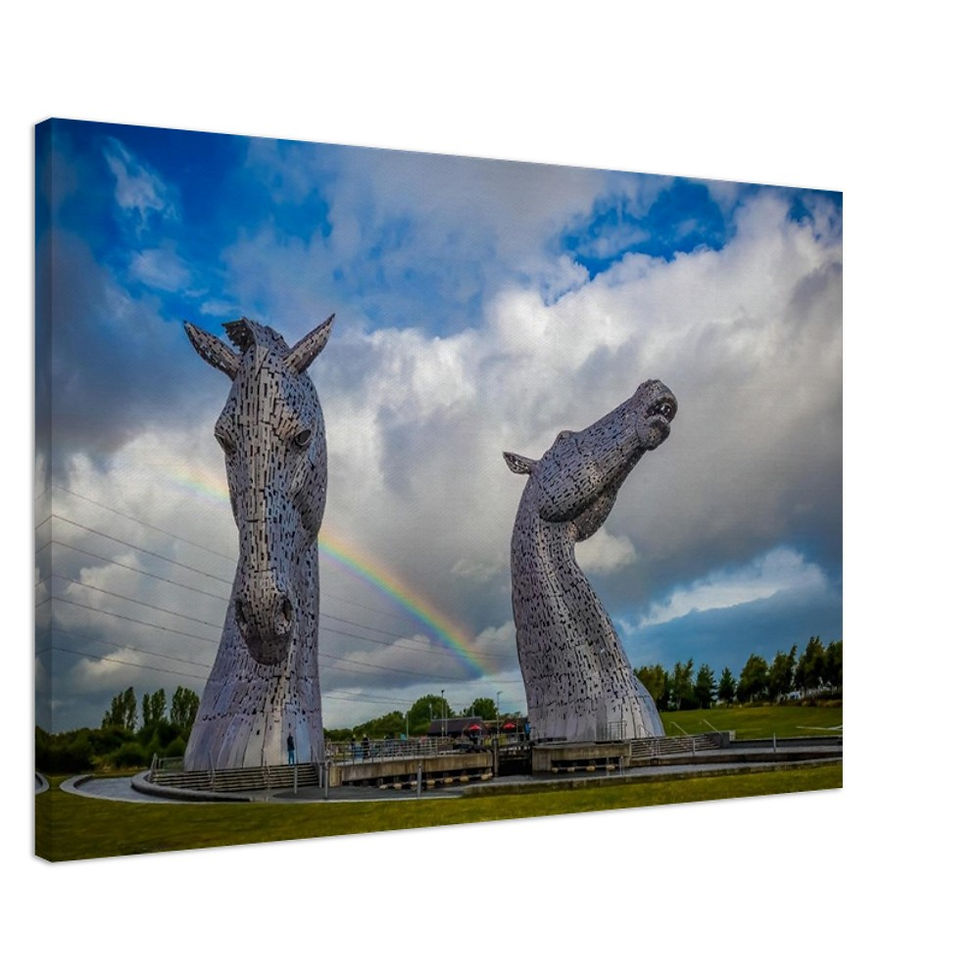 Thumbnail: The Kelpies  - Canvas Print