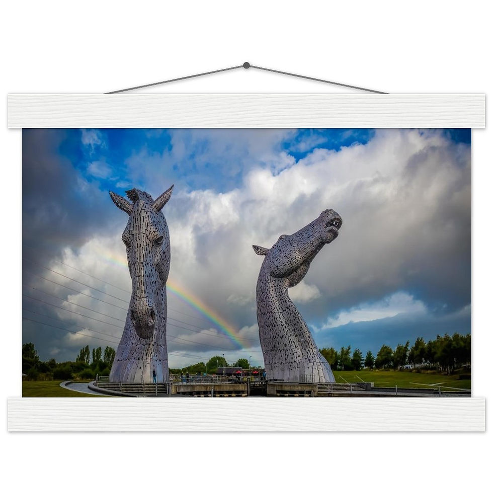 The Kelpies - Premium Matte Print with Hanger