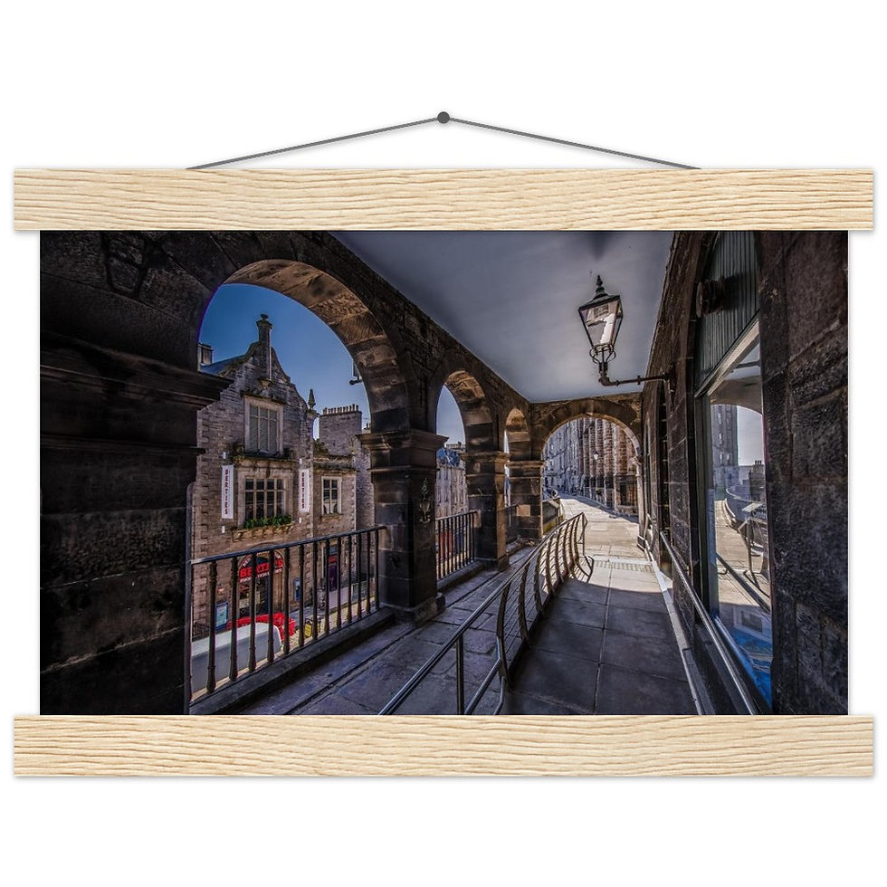 Thumbnail: Upper Victoria Street  - Matt Print with Hanger