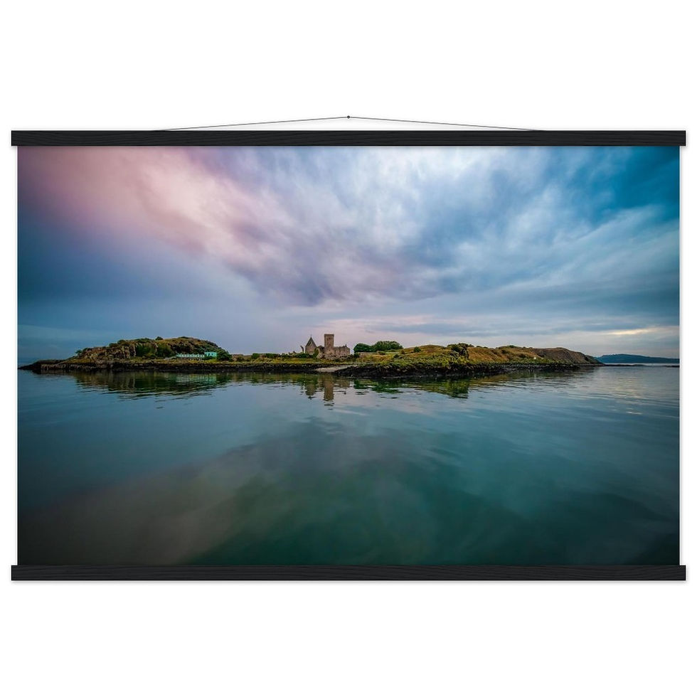 Thumbnail: Inchcolm Island  - Premium Matte Paper Print with Hanger