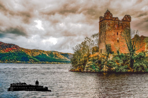 Urquhart castle Scotland