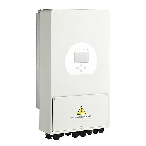 Inversor 5Kw 220V Hibrido Plus c/s baterías Inyección a Red con Vertido Cero