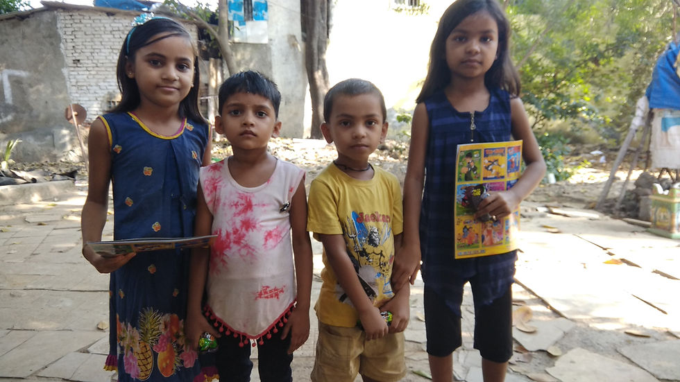 Helping Flood Victims...