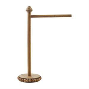 Beaded Towel Holder - Brown