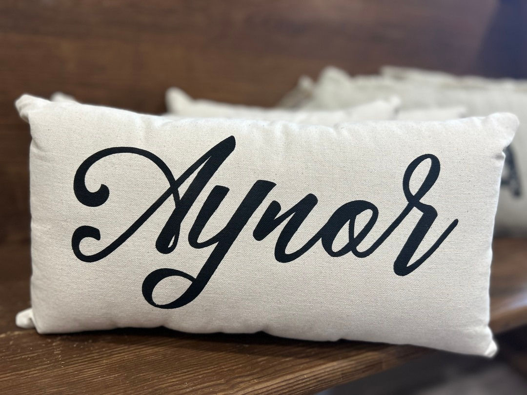 Custom Hometown City Lumbar Pillow