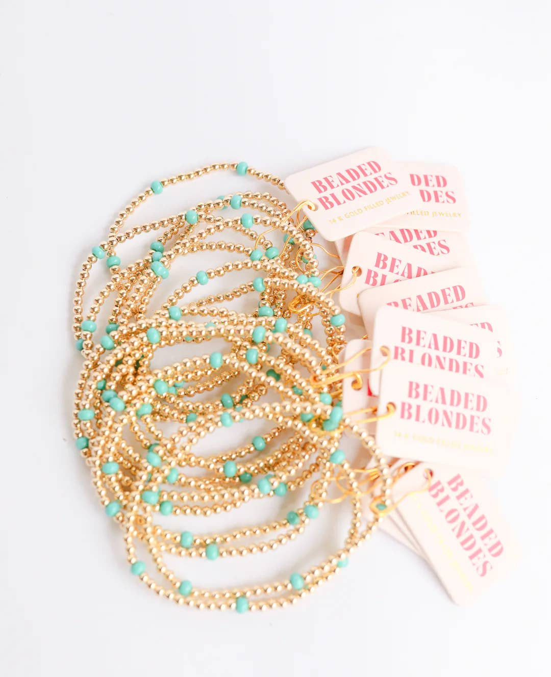 Poppi Bracelet in Turquoise: Standard 6.75 inch~PBT2