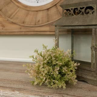 6" FOLIAGE HALF BALL