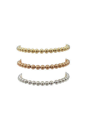 5MM signature Bracelet-6.5 Yellow Gold 5YG650