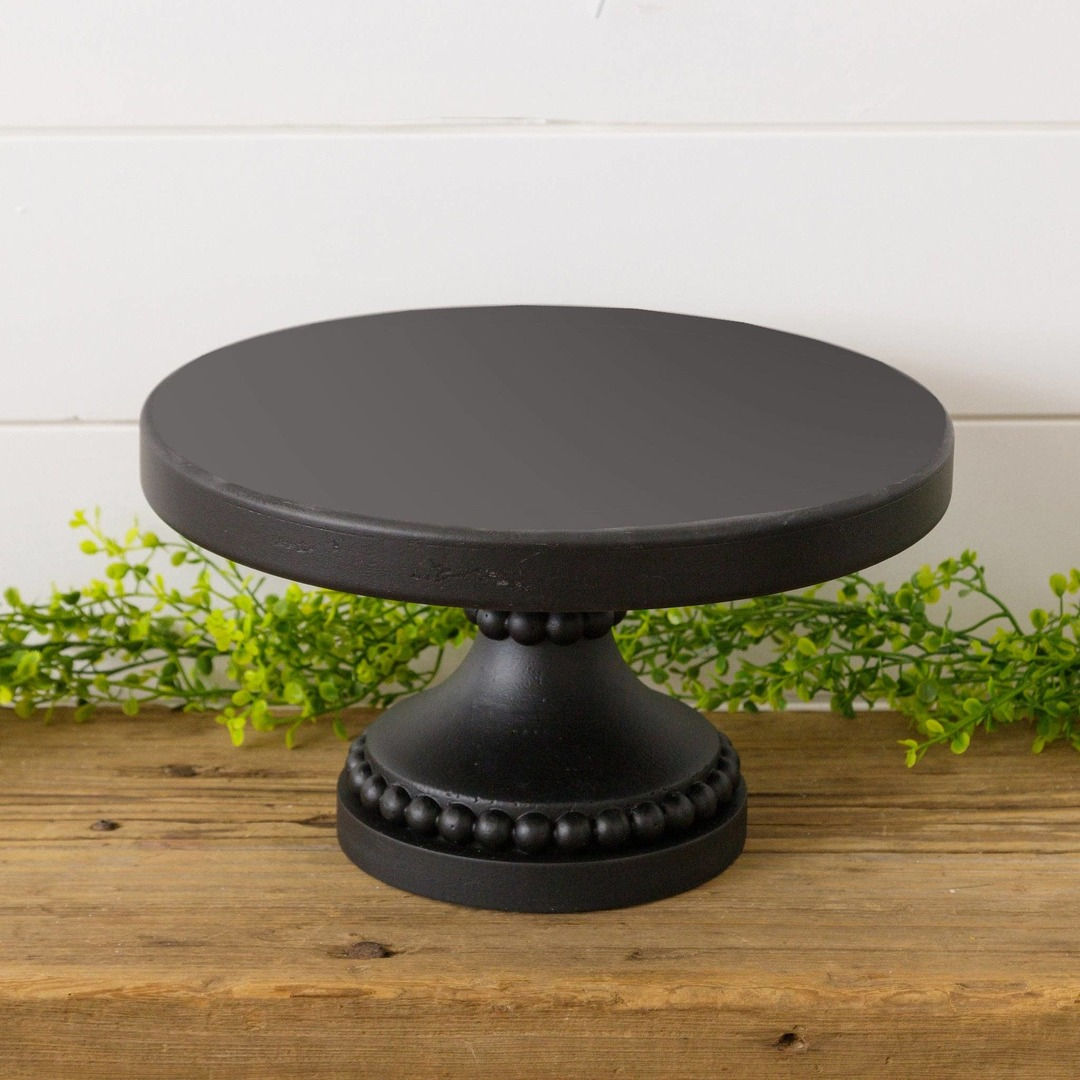 Matte Black Riser With Beaded Base (PC)