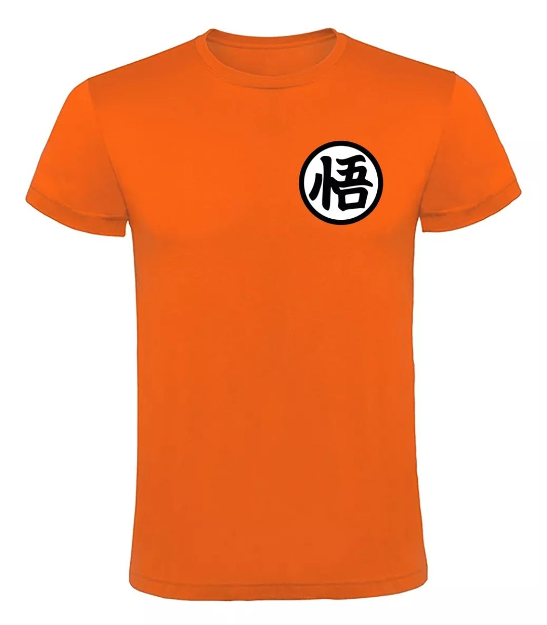 Remera Goku Dragón Ball Z frente y dorso