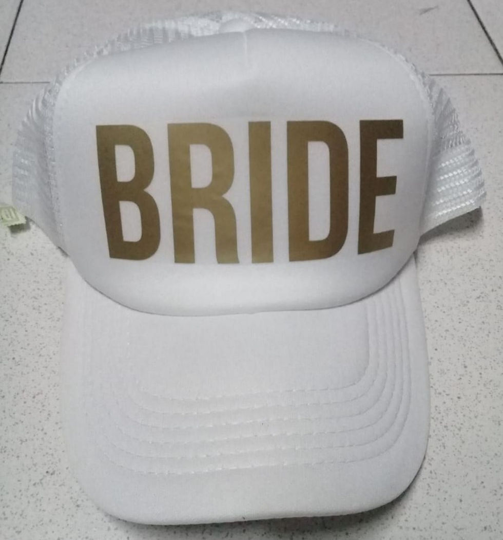 Miniatura: Gorras estampa vinilica para despedidas de soltera!