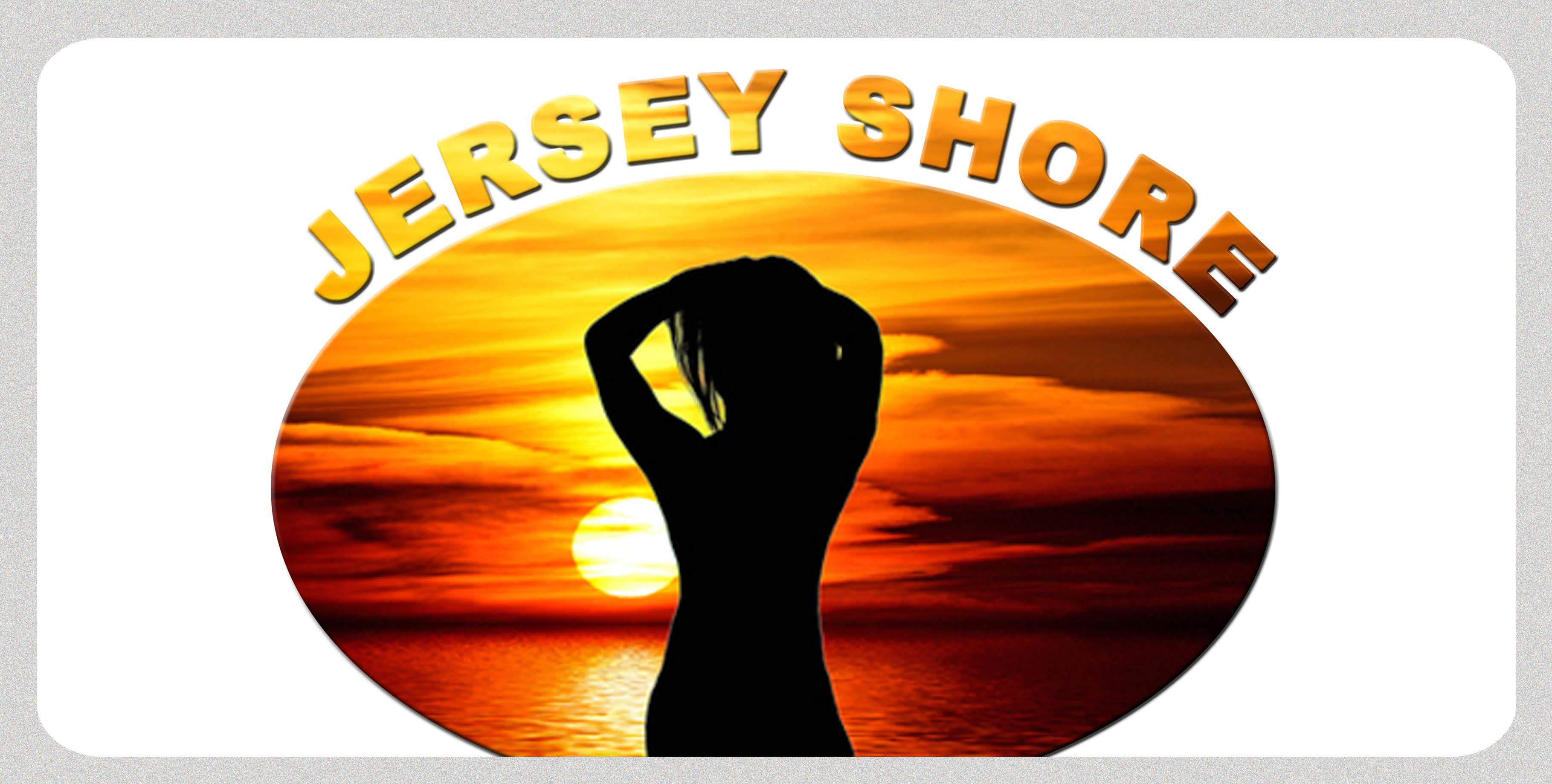 Jersey Shore License Plate