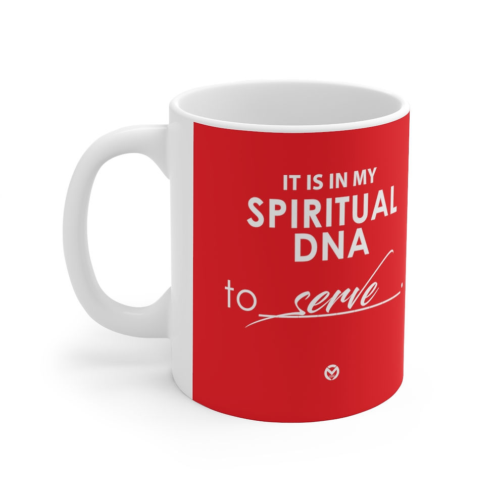 Thumbnail: Spiritual DNA to Serve Ceramic Mug 11oz