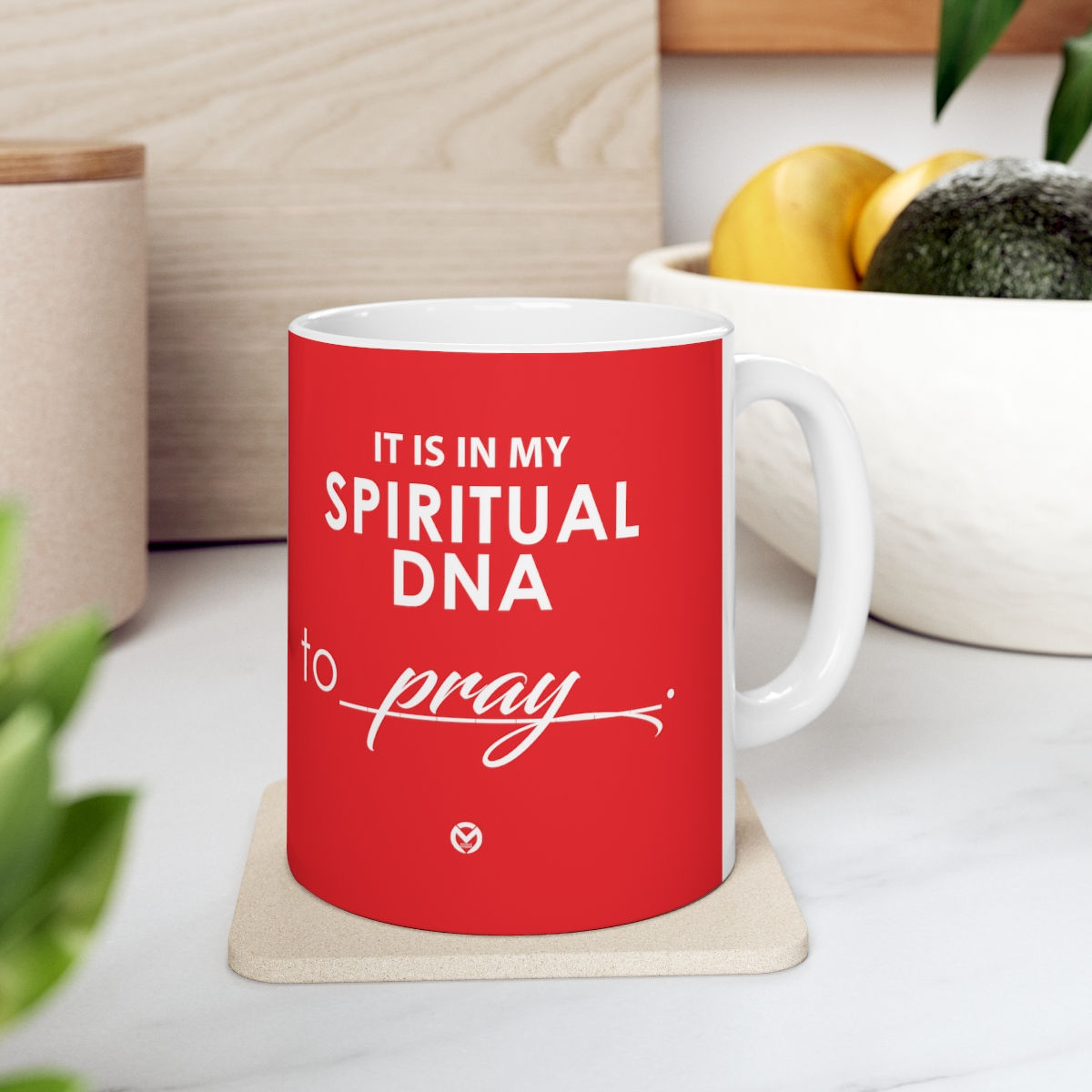 Spiritual DNA to Pray Ceramic Mug 11oz
