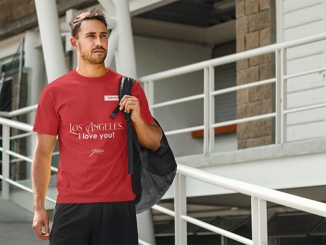 Los Angeles Faith Friday Jersey Short Sleeve Tee