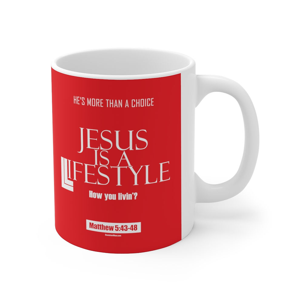 Thumbnail: Jesus Is A Lifestyle Ceramic Mug 11oz