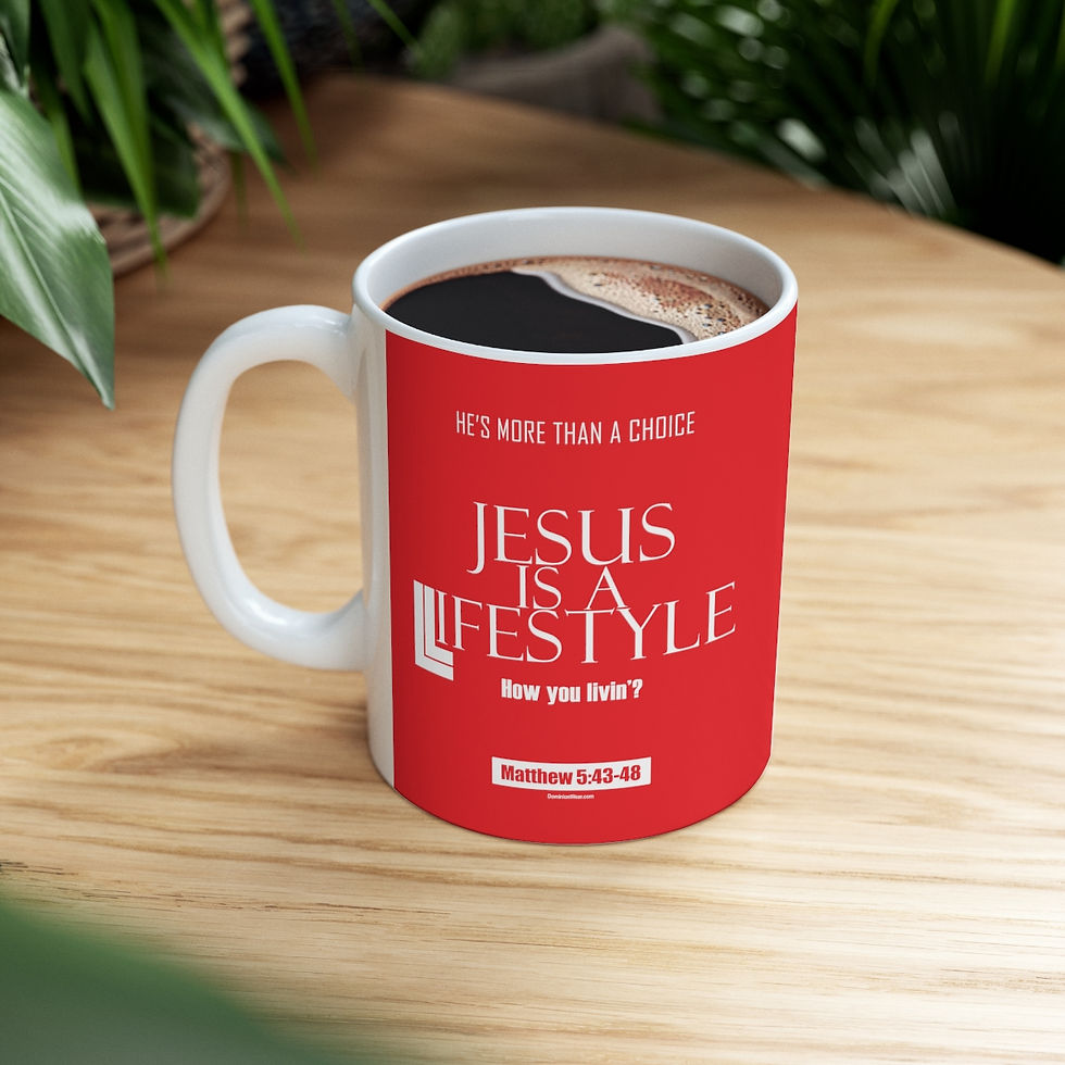 Thumbnail: Jesus Is A Lifestyle Ceramic Mug 11oz