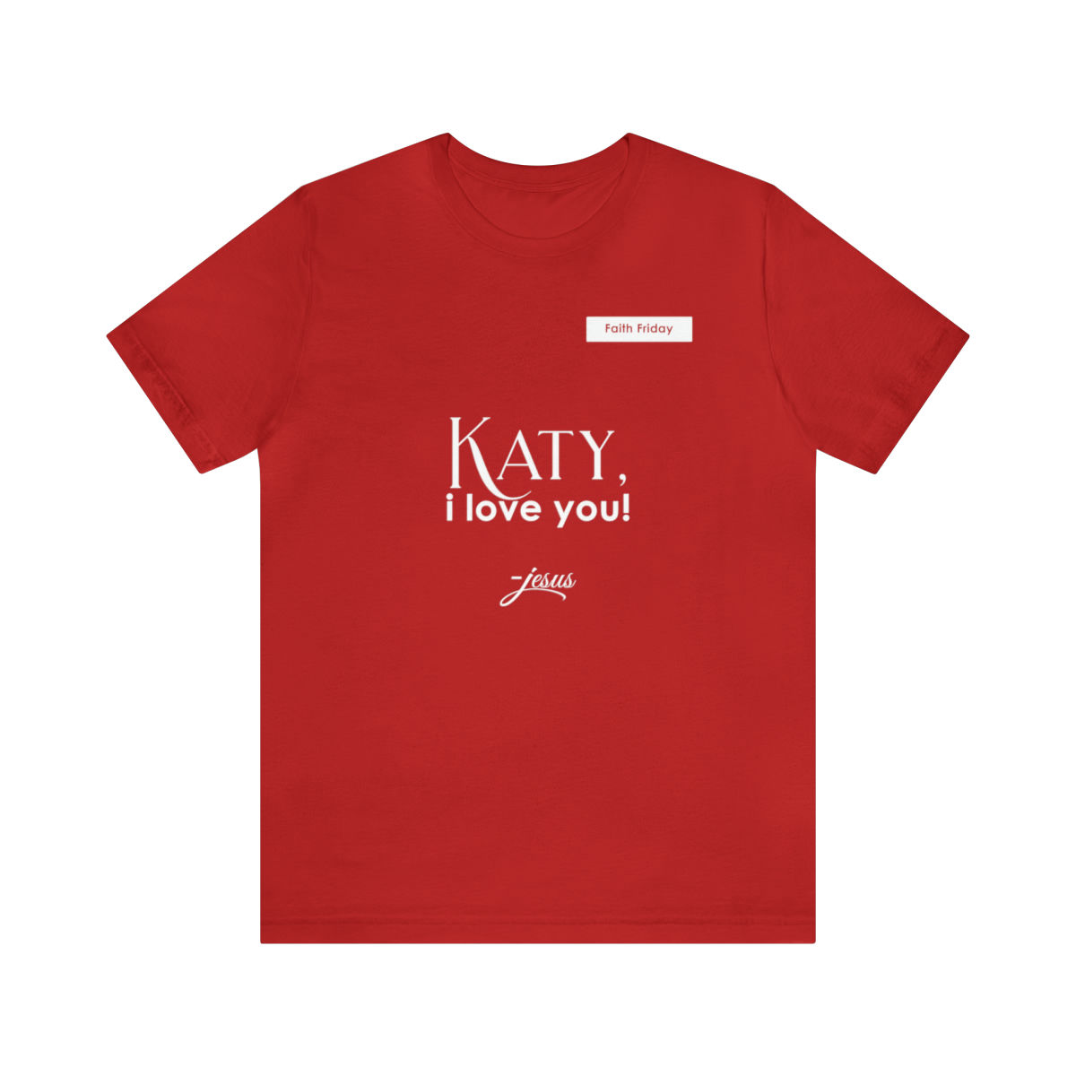 Katy Faith Friday Jersey Short Sleeve Tee