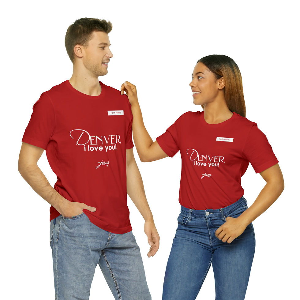 Thumbnail: Denver Faith Friday Jersey Short Sleeve Tee