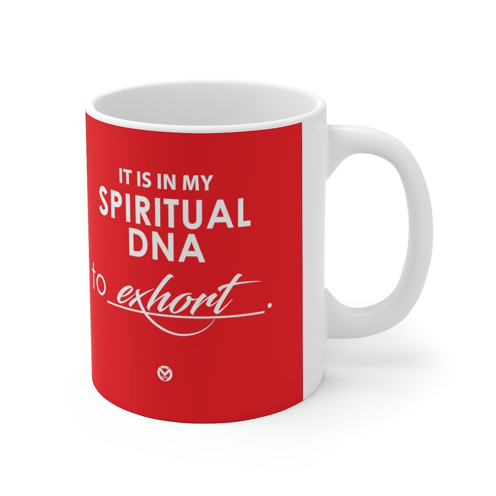 Thumbnail: Spiritual DNA to Exhort Ceramic Mug 11oz