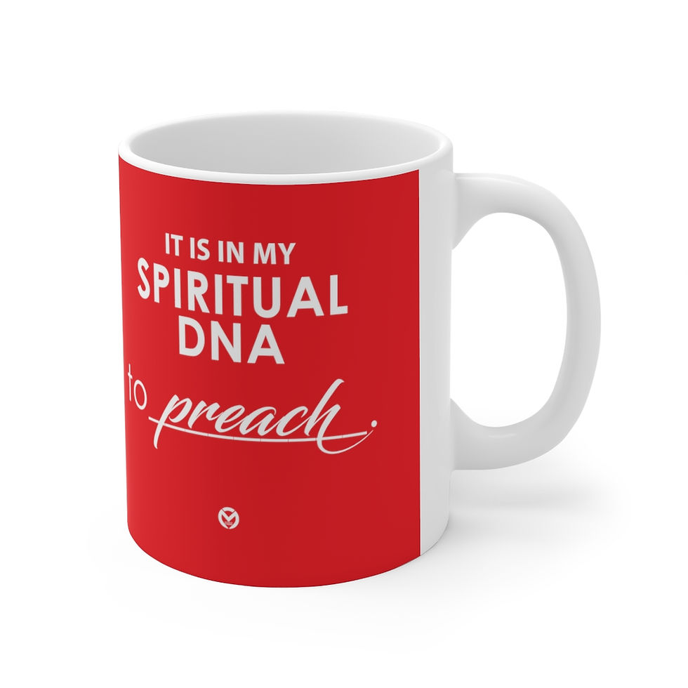 Thumbnail: Spiritual DNA to Preach Ceramic Mug 11oz