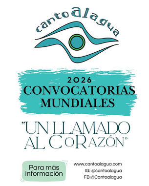 Cantoalagua 2026 “Un llamado al CoRazón”