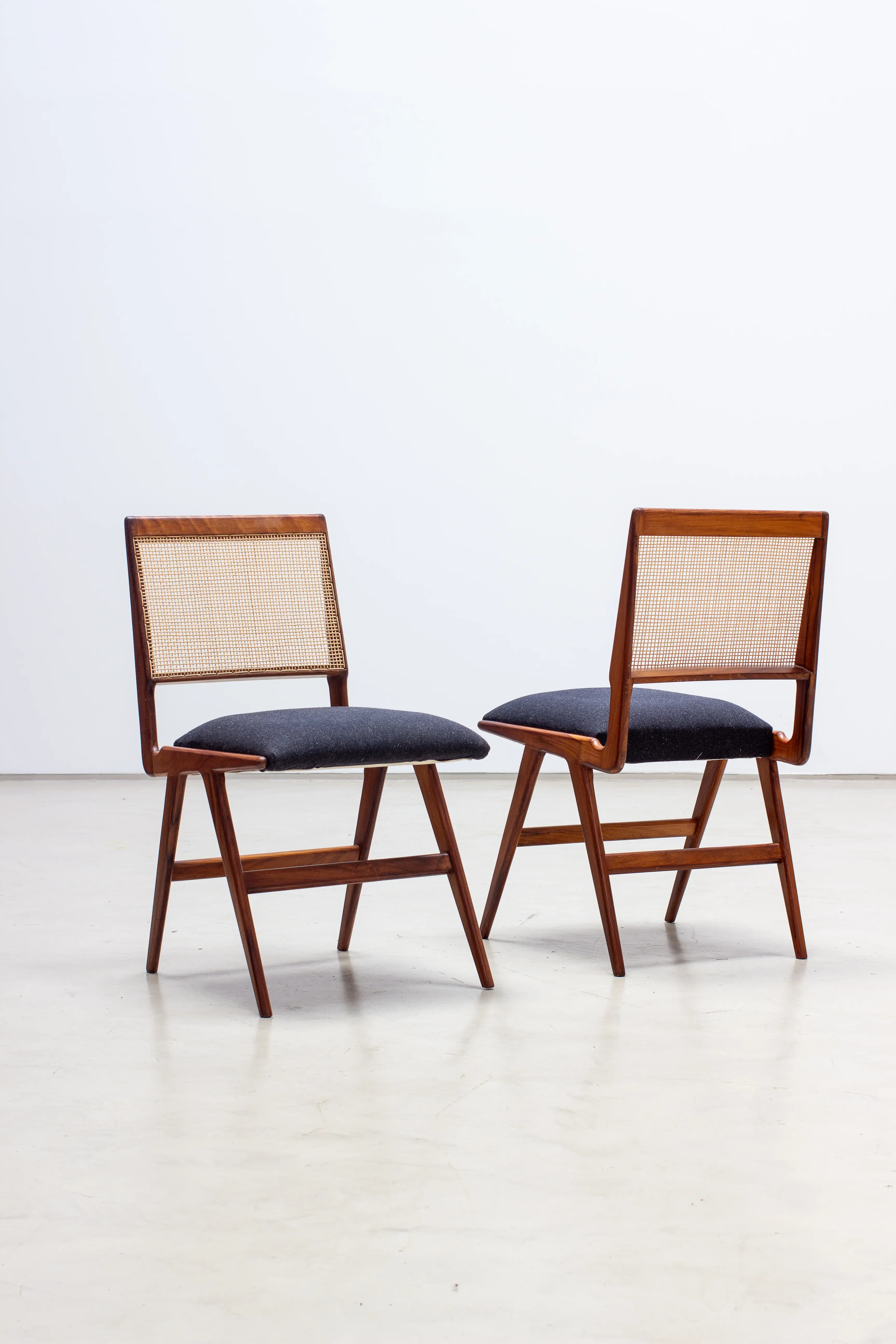 Forma Caviuna and Cane Chair, 1950s