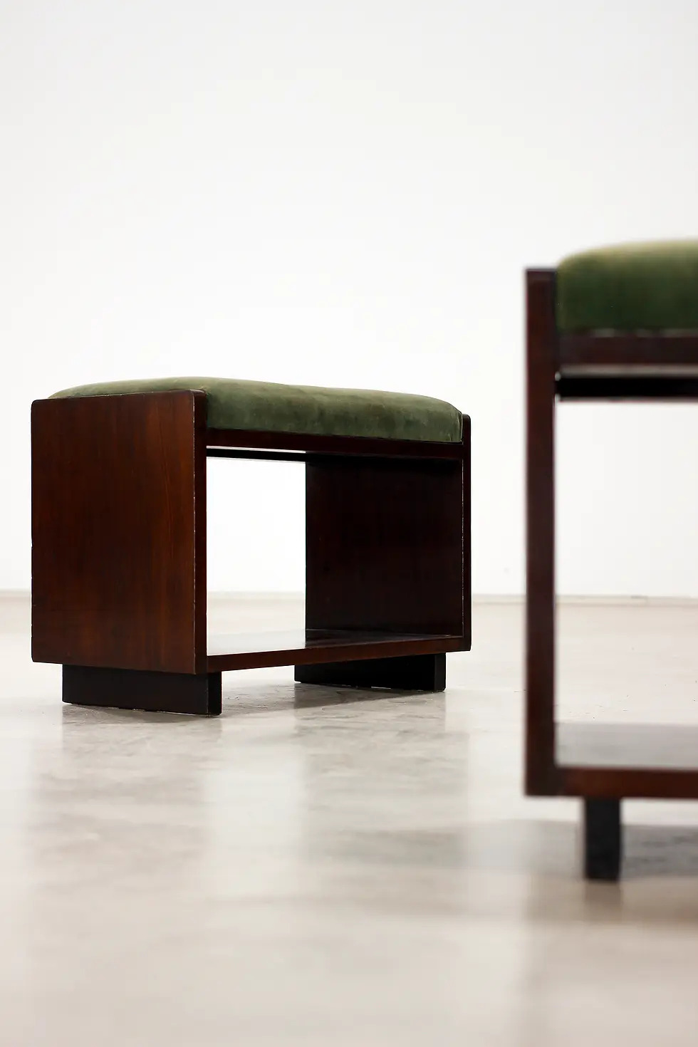 Thumbnail: Joaquim Tenreiro Stool, Laubisch, 1940s