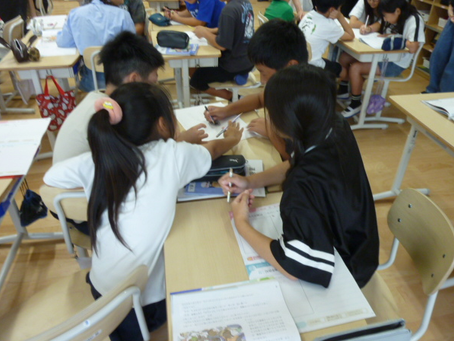 9月9日 学習参観