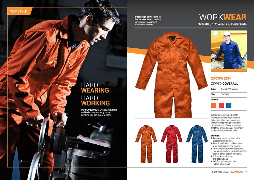 A4直式型錄版型24頁[BC011]