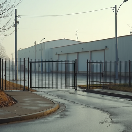 iron fence