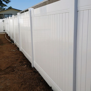 vinyl fence