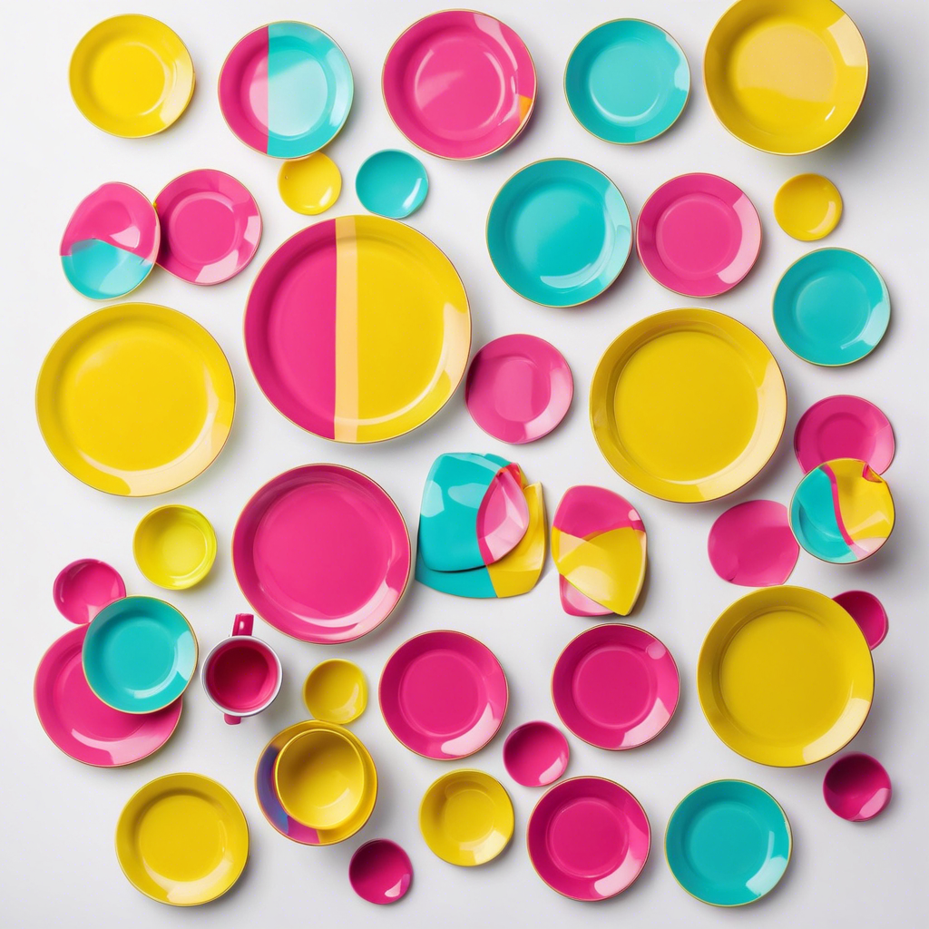 Colorful Party Plates
