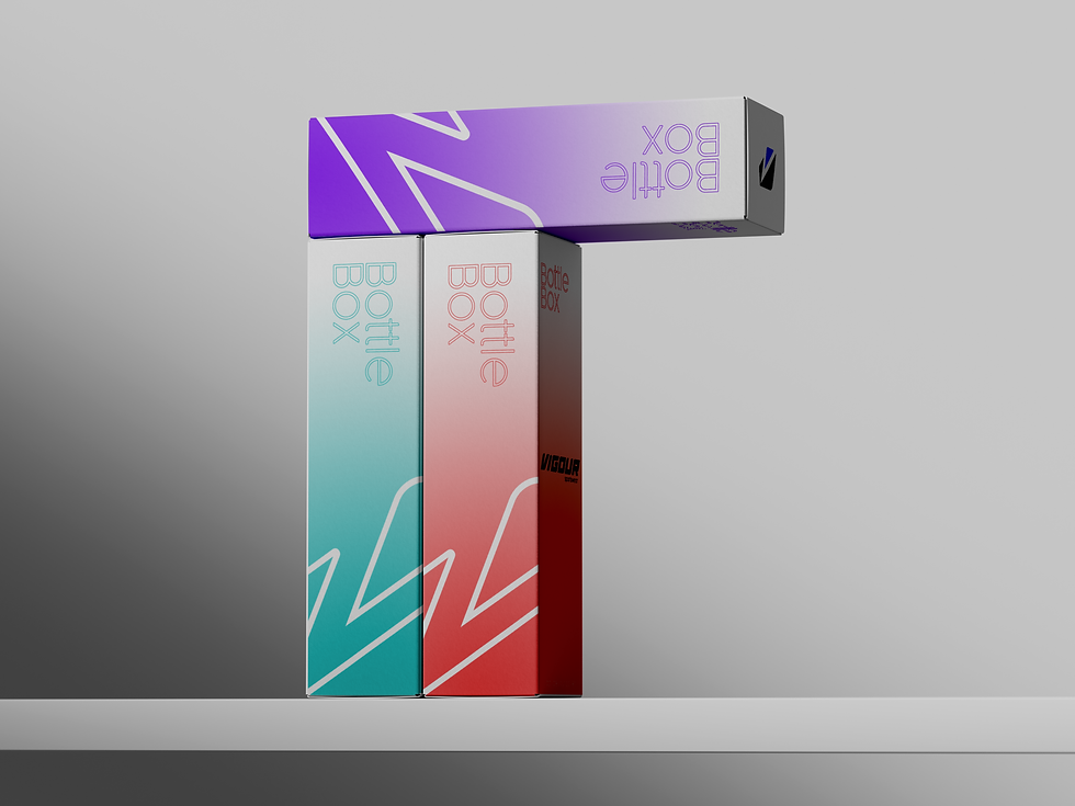 Bottle boxes Packaging Vigour