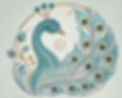 DALL·E 2025-03-17 08.21.44 - A sophisticated and elegant logo featuring a stylized peacock
